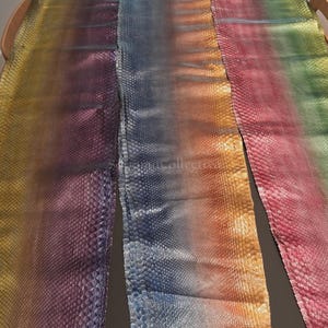 Reticulated Python Skin for Craftsman | Olive Plum Genuine Reptile Skin