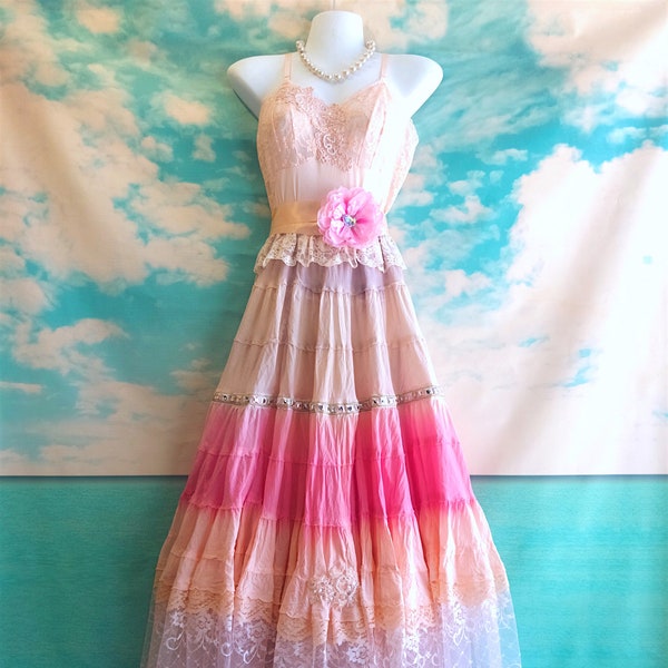 Dip Dyed Wedding Dress - Etsy