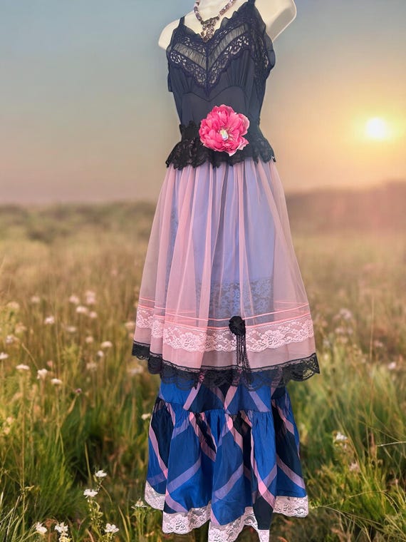 brown slip dress near me Joah 'Mauve' M/L UK Size:6 dress-length_Train - Court subtle sheen A Blush Hayley Paige