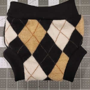Upcycled Merino Wool Diaper Cover