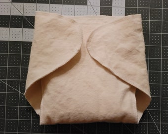 Cotton Flannel Contoured Diapers