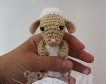 PATTERN Instant Download O-So-Cute Lana the Lamb Crochet Amigurumi