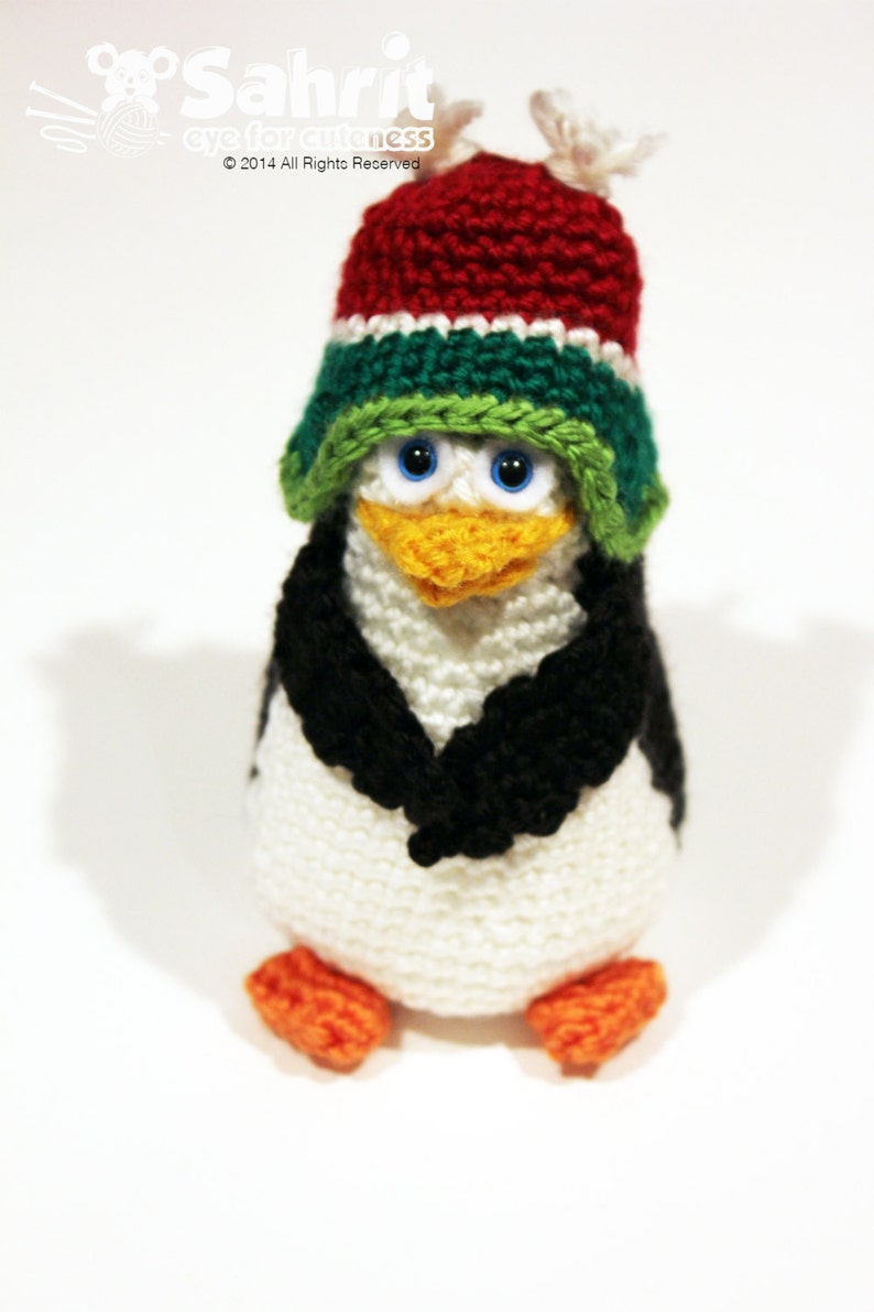 PATTERN Instant Download O-So-Cute Penguins Crochet Amigurumi image 4