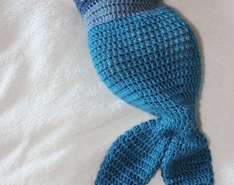 Instant Download PATTERN Merman Mermaid Tail Crochet Newborn Photo Prop