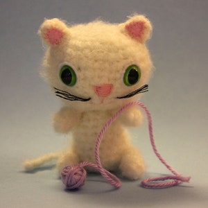 PATTERN Instant Download O-SO-CUTE Kimmy the Kitty Crochet Amigurumi doll