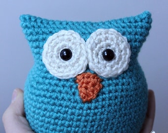 English PATTERN Instant Download O-SO-CUTE Owl Crochet Amigurumi doll