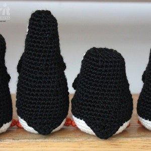 PATTERN Instant Download O-So-Cute Penguins Crochet Amigurumi image 5