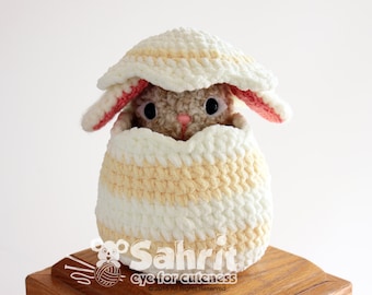 PATTERN Instant Download Big Easter Egg Crochet Gift