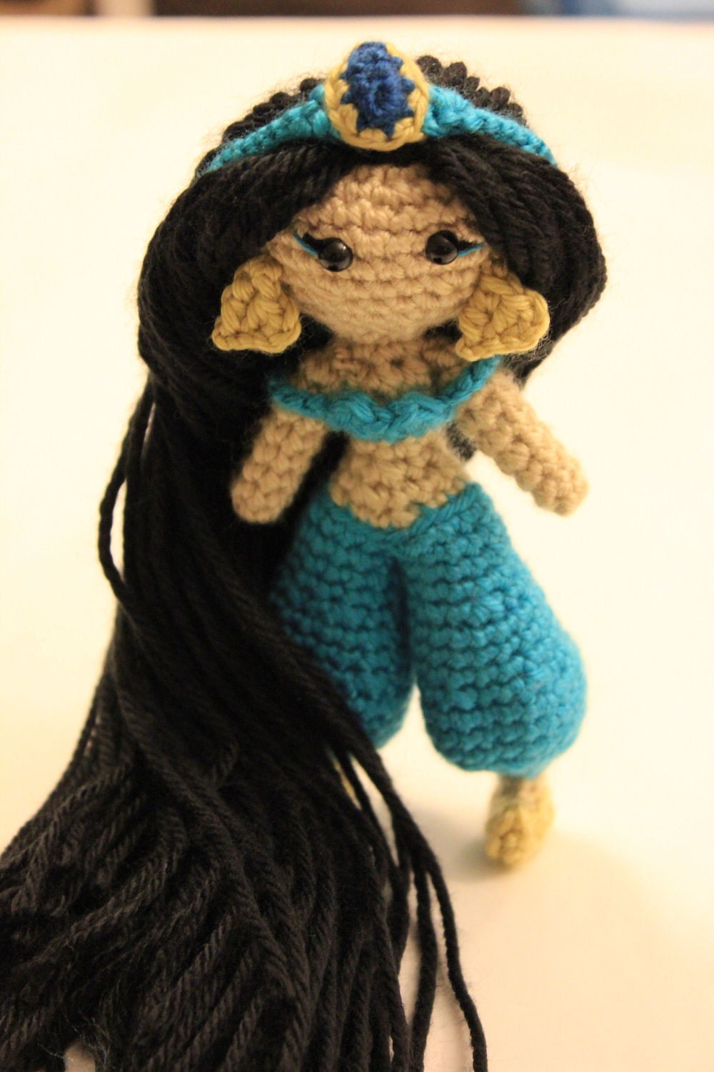 PATTERN Instant Download Jasmine Princess Crochet Doll Etsy