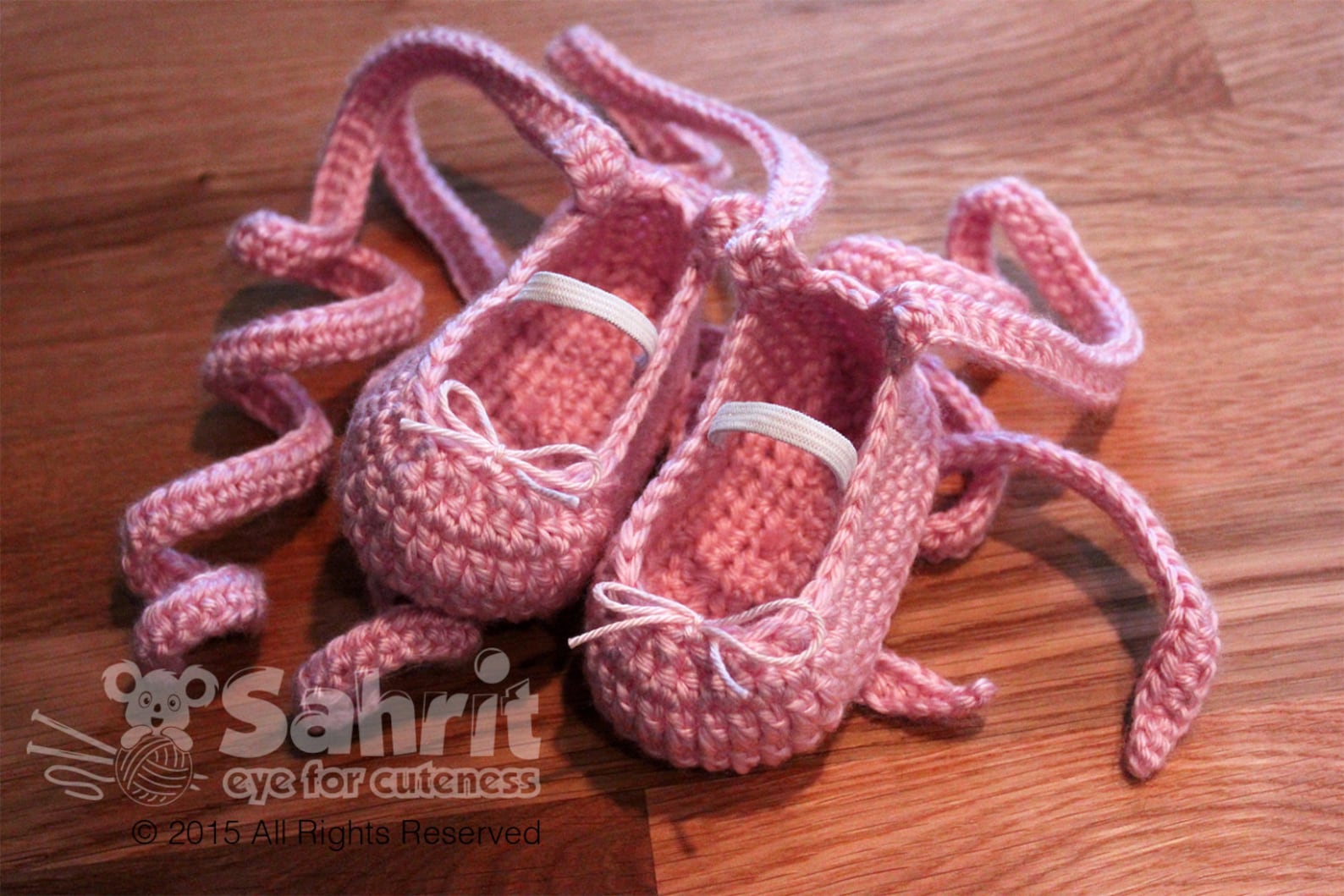 pattern instant download baby ballet crochet shoes slippers flats