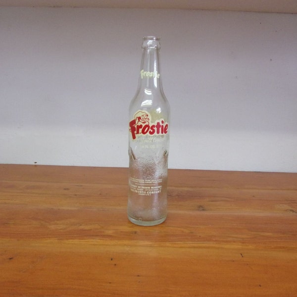 Vintage Frostie Root Beer bottle