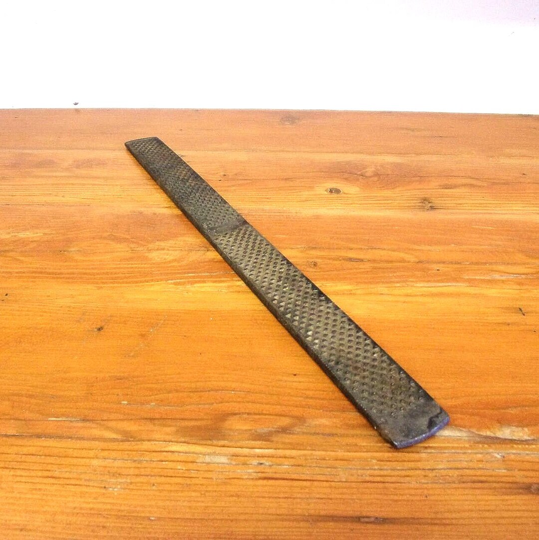 Antique Star Flat File Rasp - Etsy