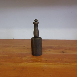 Antique Vintage Wood Tool Pounder
