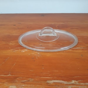 Vintage Pyrex Clear Oval Lid L 31 C with handle
