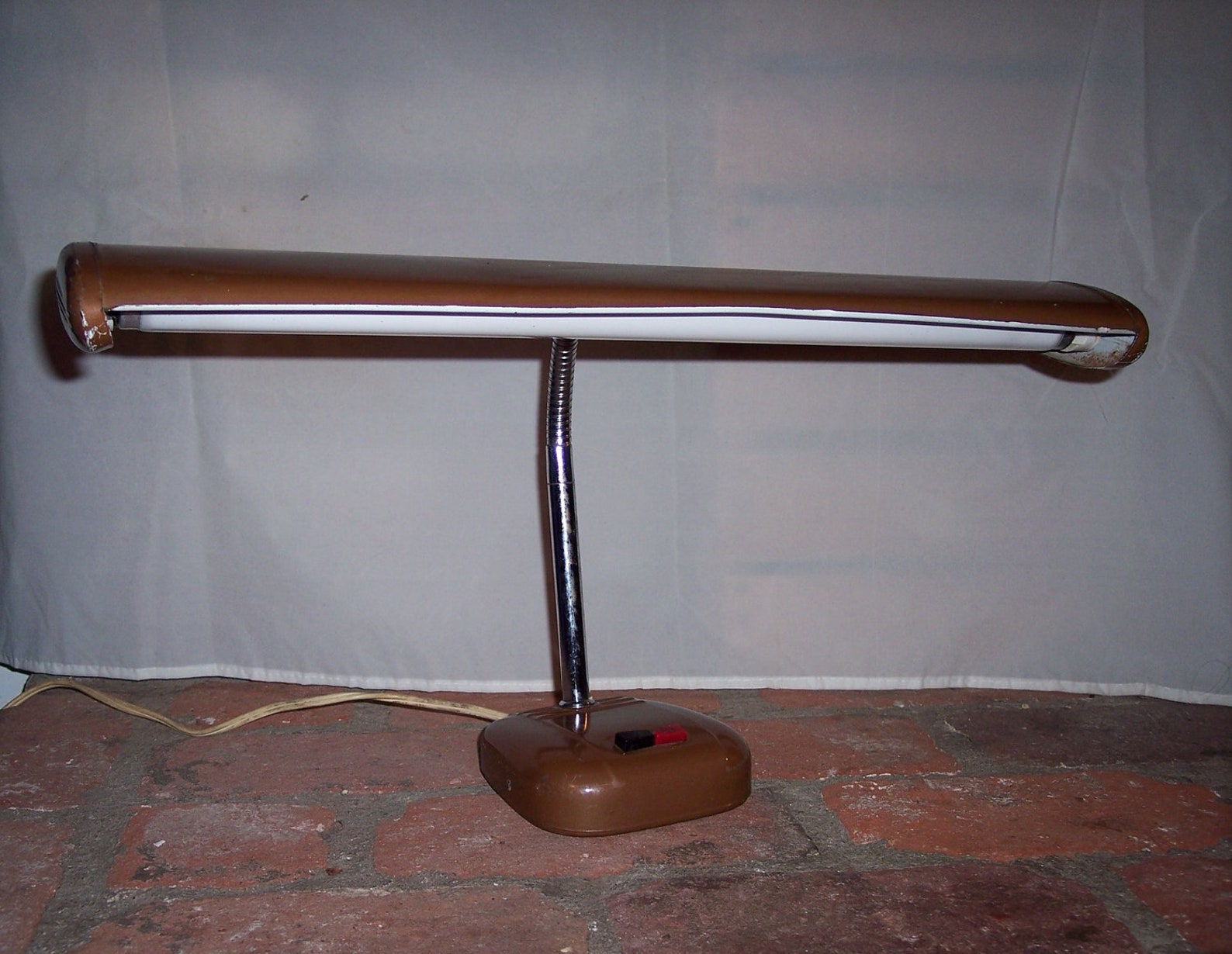 Vintage fluorescent desk lamp task light Etsy