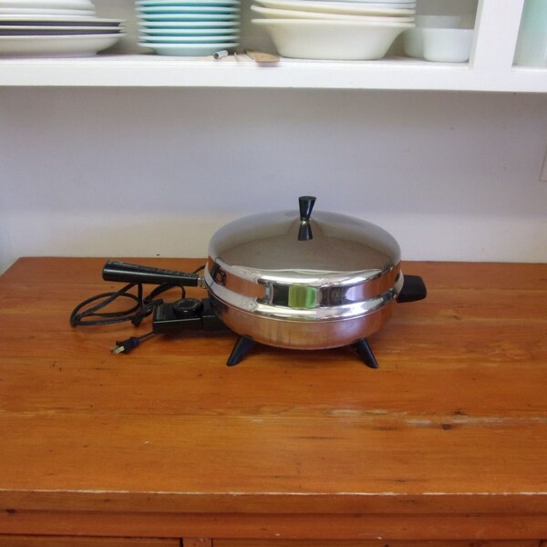 Stainless Electric Fry Pan Etsy