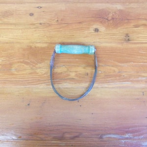 Vintage Androck green handle dough blender