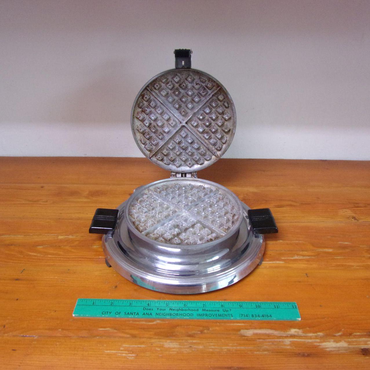 Vintage General Electric Waffle Iron 075 - Etsy