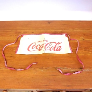Vintage Coca Cola Advertising Apron