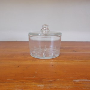 Vintage Sanitary Cheese Preserver glass jar