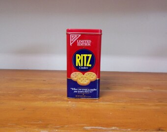 Vintage Nabisco Limited Addition Ritz Crackers Tin