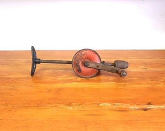 Vintage Dunlap Two Speed Shoulder Drill hand drill