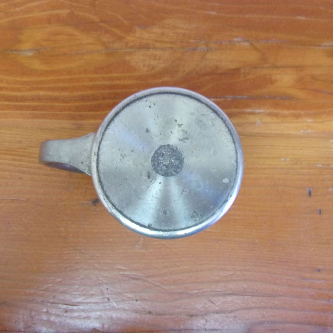 Antique Selangor Pewter 977 Collectible Babies First Handled Cup