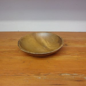 Vintage Wood Dough Bowl rustic primitive farmhouse kitchen decor