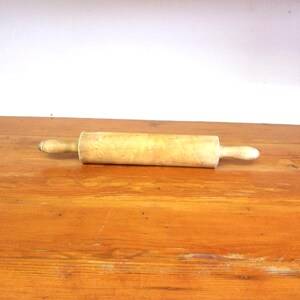 Vintage primitive wood rolling pin old wooden kitchen tools shabby chic rustic primitive farmhouse decor 002