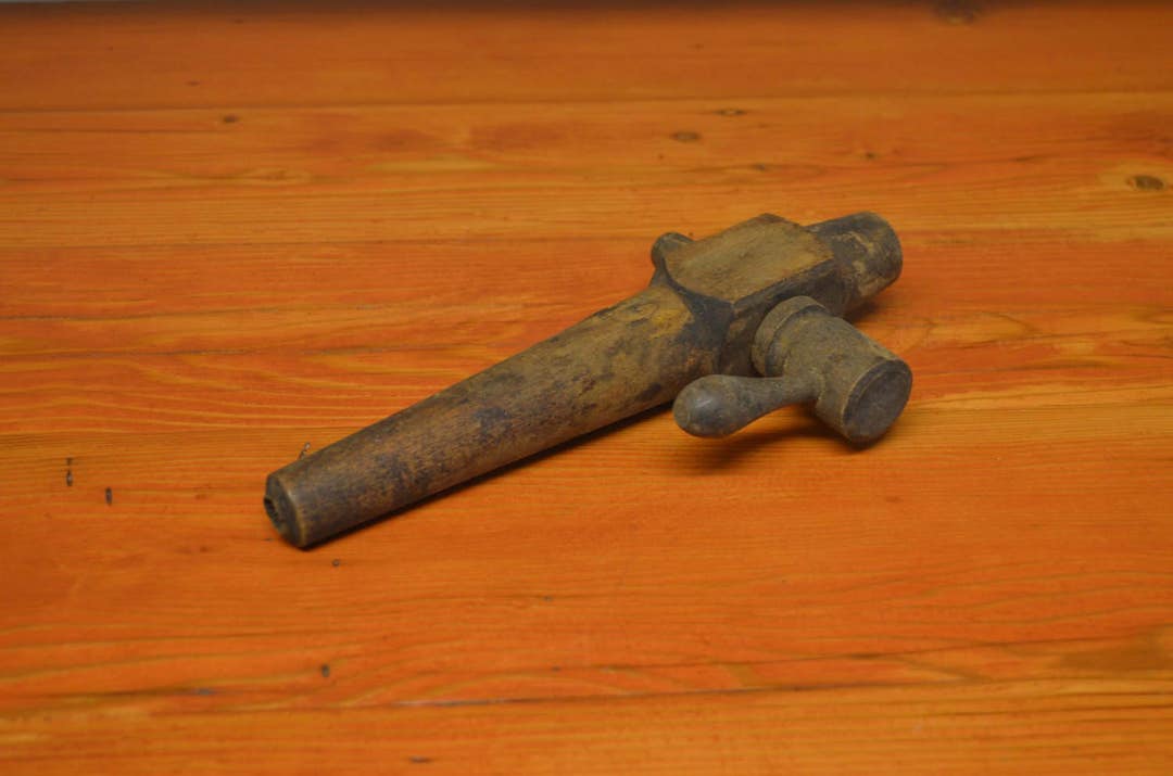 Antique Wood Barrel Tap Wine Tap, Beer Tap, Keg Tap, Whiskey Tap, Wood