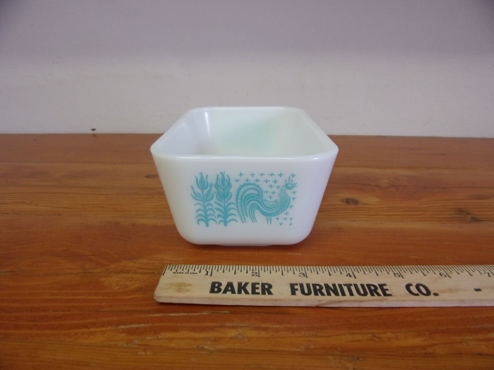 Rectangular Vintage Pyrex Vintage Pyrex Butterprint Rectangular Refrigerator Dish 1 1/2 Pint 002 ...