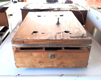 Vintage Indiana Wood Cash Register Drawer