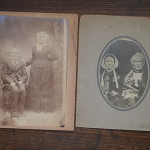 Antique Victorian Western pictures old couples black and white sepia photographs men and women portraits