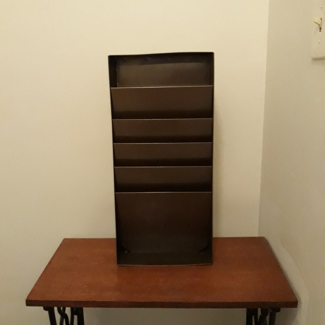 Vintage Metal File Mail Sorting Etsy