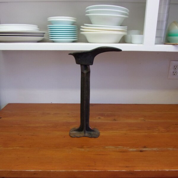 Antique Cobblers Shoe Stand Etsy