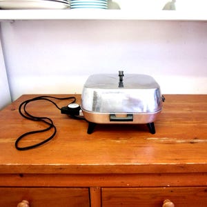 Vintage Sunbeam Frypan Electric Cooker Fryer