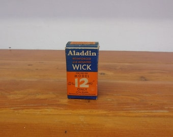 Vintage Aladdin Wick Box Model 12 Kerosene Lamps New Old Stock