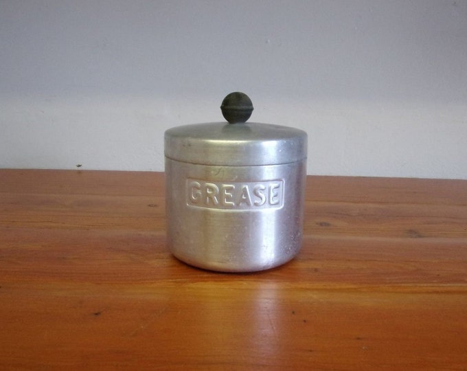 Vintage Grease Jar Turner Specialty MFG Etsy