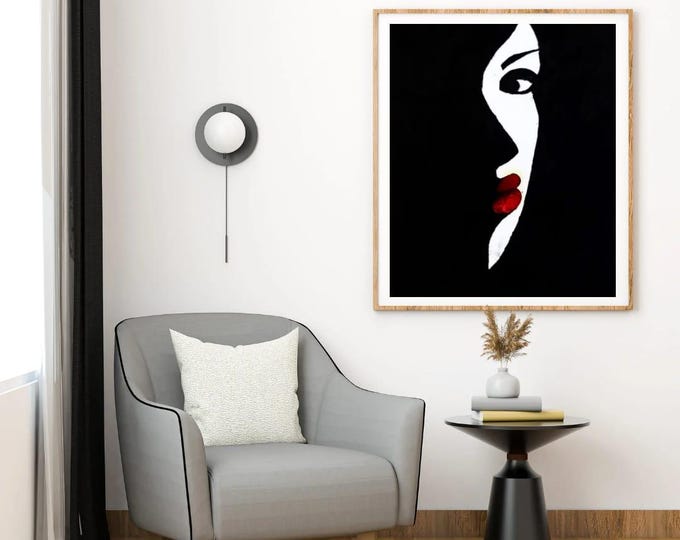 Silhouette in Scarlet