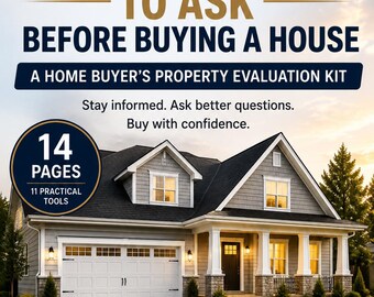 20 preguntas que debes hacerte ANTES de comprar una casa.