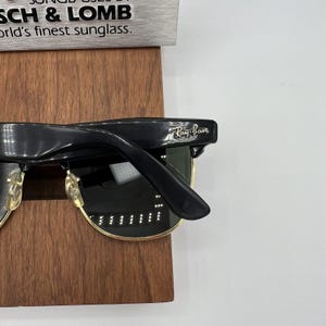 Vintage Ray Ban B&L Wayfarer Max II Ebony W1272 Excellent Sunglasses 54mm USA image 7