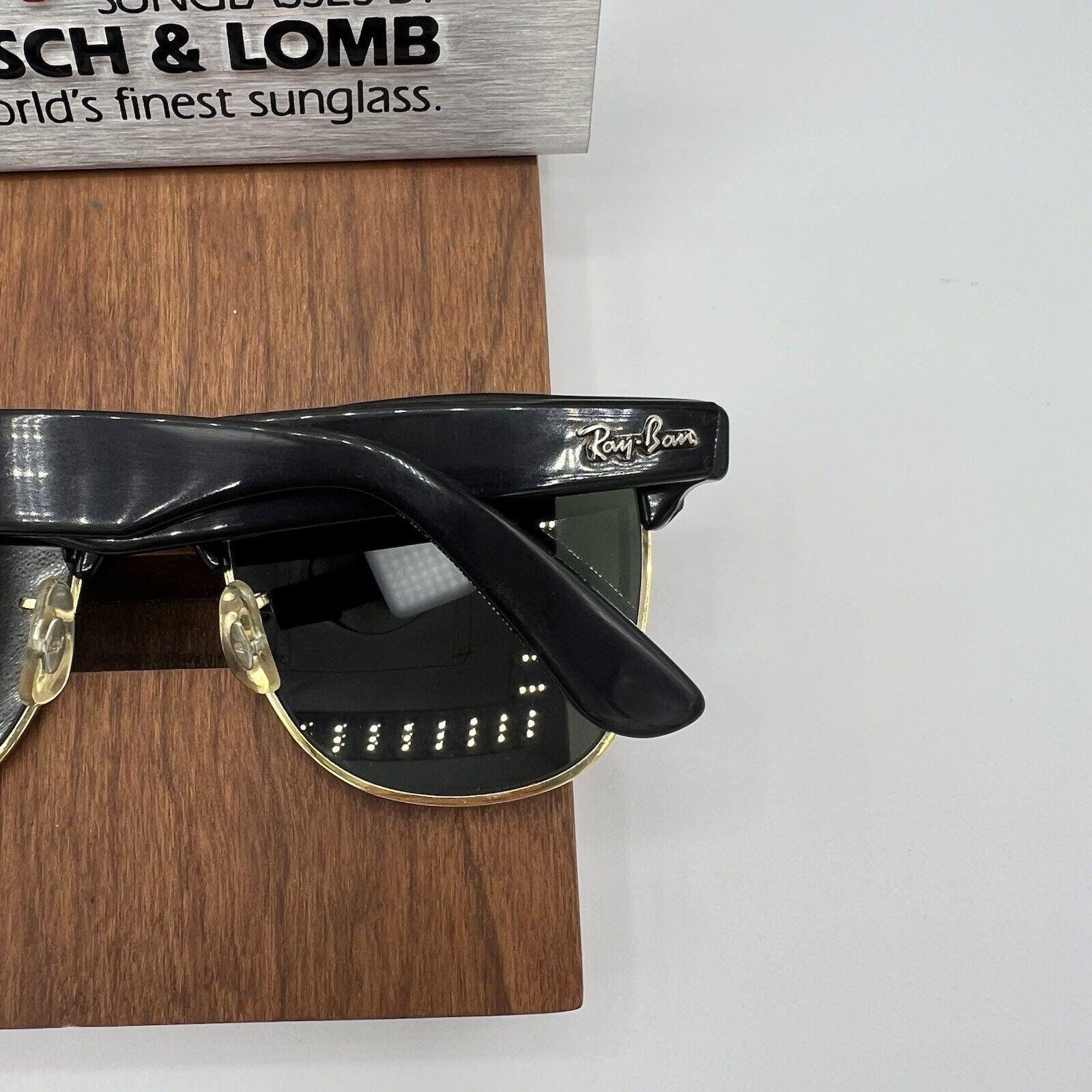 Vintage Ray Ban B&L Wayfarer Max II Ebony W1272 Excellent Vintage Ray Ban B&L Wayfarer Max II Ebony W1272 Excellent