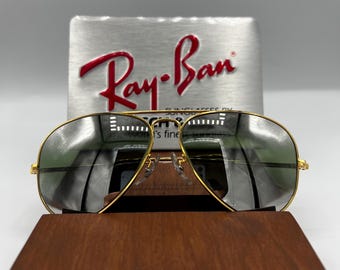 Ray Ban B&L Bravura DGM vintage con espejo de doble degradado, personalizada, 58 mm, EE. UU.