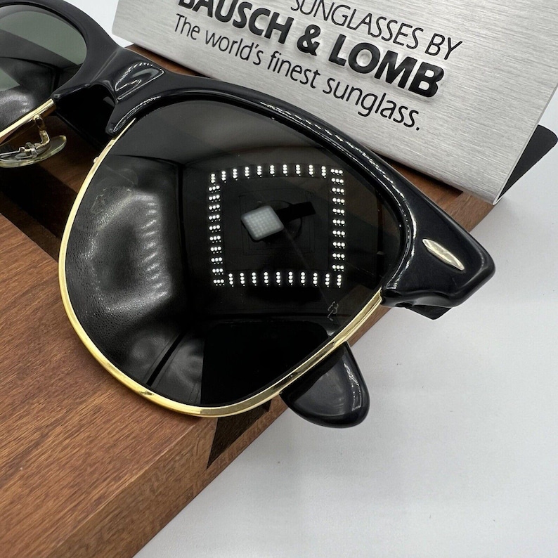 Vintage Ray Ban B&L Wayfarer Max II Ebony W1272 Excellent Sunglasses 54mm USA image 3
