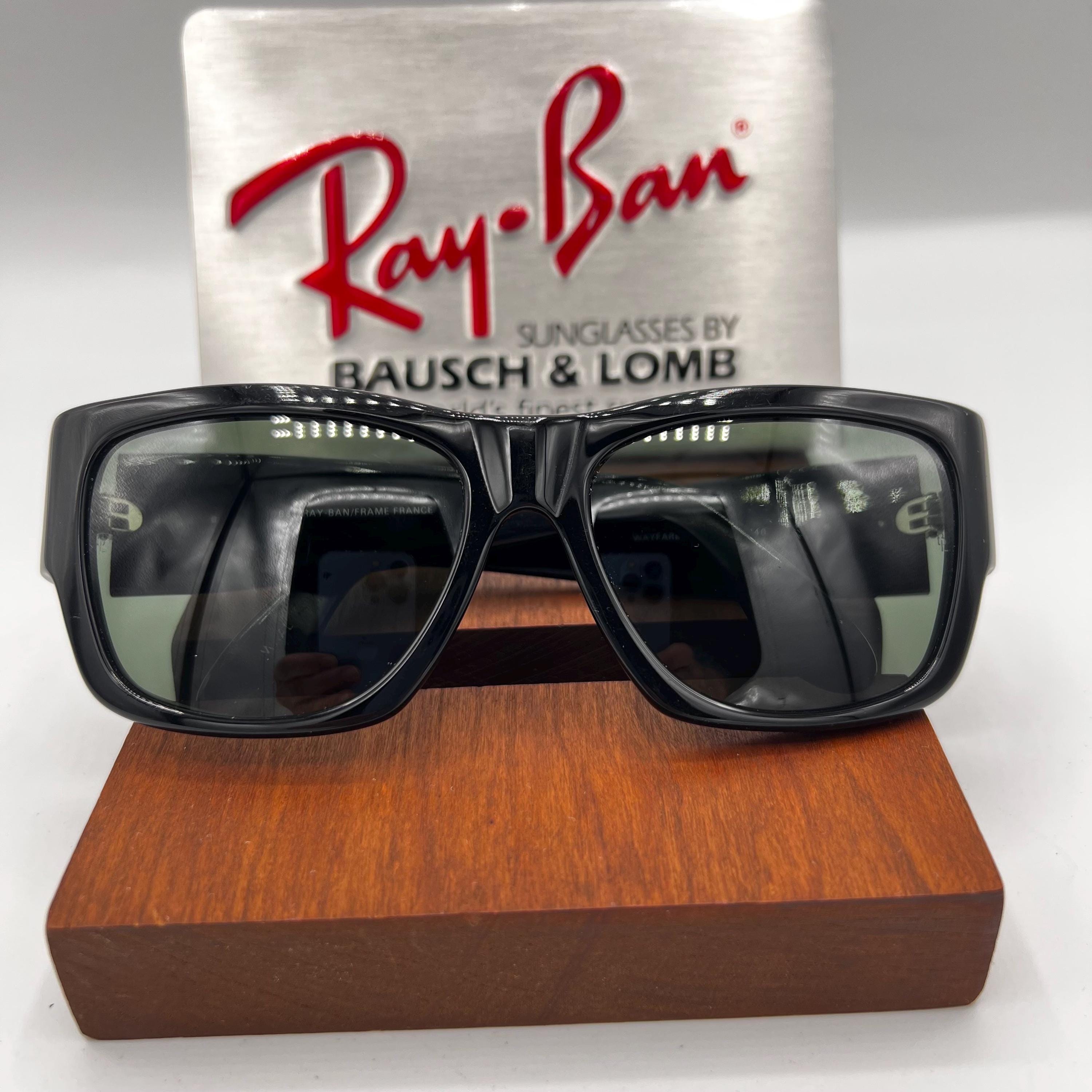 Ray Ban B&l Wayfarer Sunglasses - Etsy