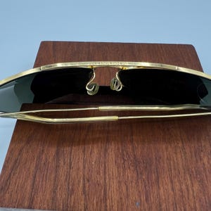 62[]14 mm Vintage B&L Ray Ban W0502 GEP G15 GLASS UV Explorer Aviator Solglasögon bild 6