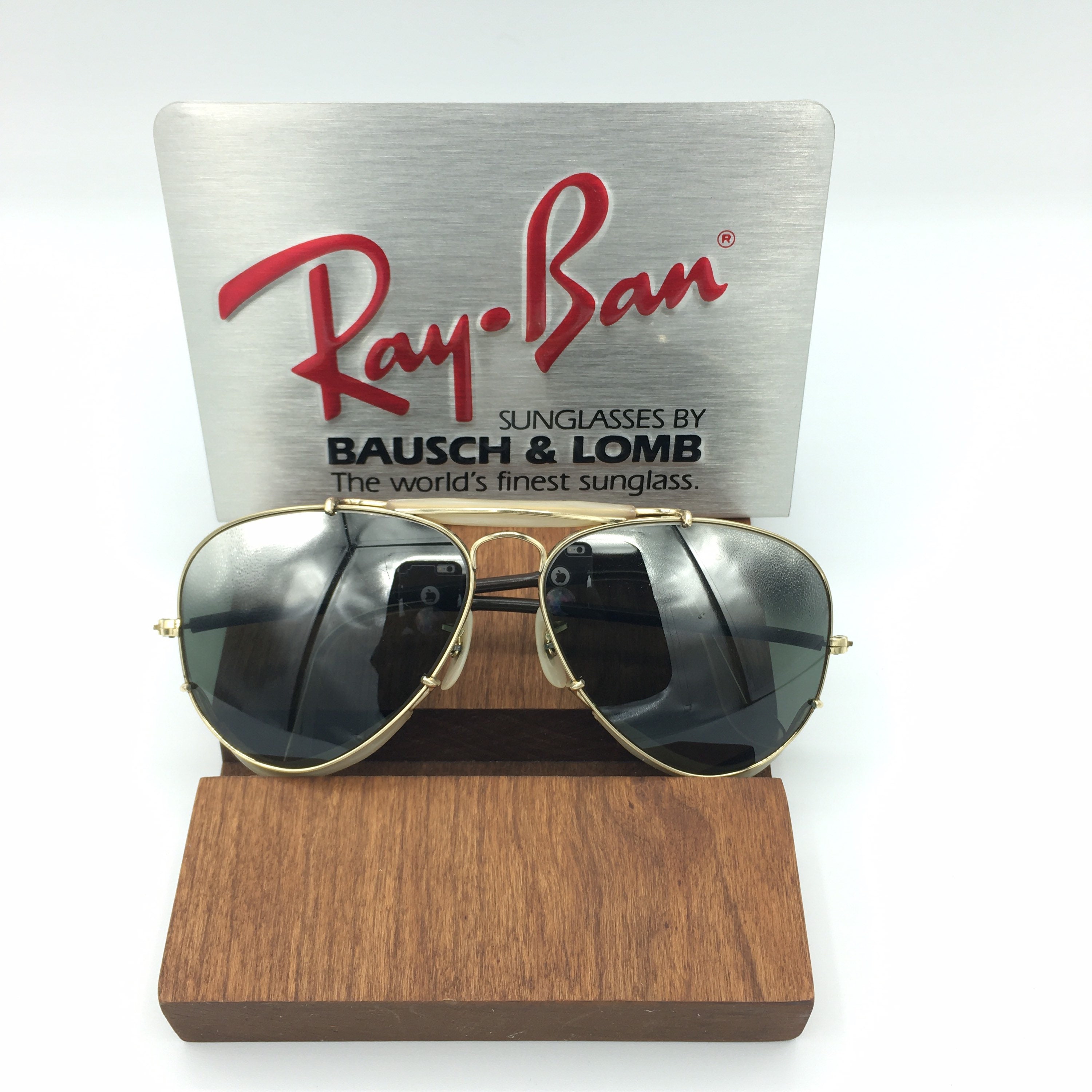 Vintage Ray Ban B&L Deep Freeze Sunglasses - Etsy Denmark