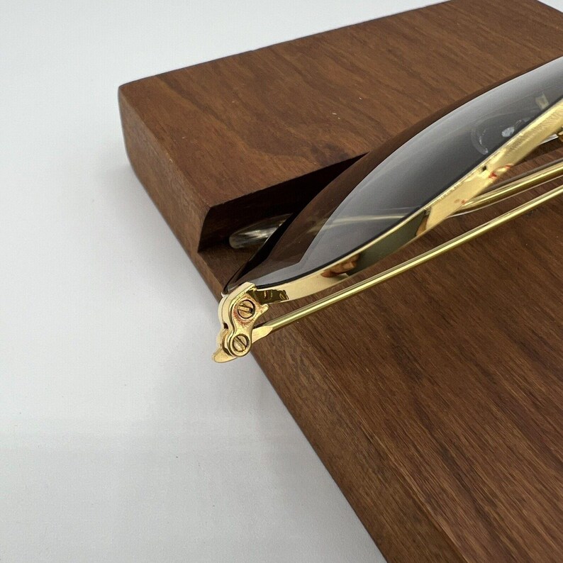 Vintage Ray Ban B&L Aviator Gray UltraGradient Okulary przeciwsłoneczne 58 mm NOS zdjęcie 6