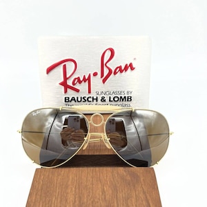 Occhiali da sole vintage Ray Ban B&L B15 Driving Sharpshooter 65[]14 USA