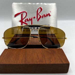 Vintage Ray Ban B&L Explorer w1699 B20 Chromax Driving 58mm sunglasses